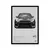 Pôster - Carros Lendários com Ficha Técnica (Fundo Branco) na internet