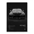 Pôster - Carros Lendários com Ficha Técnica (Fundo Preto) - JHL Garage