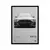 Pôster - Carros Lendários com Ficha Técnica (Fundo Branco) - loja online