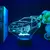 LED 3D Decorativo - Iconic Cars Edition