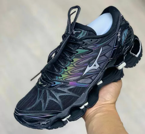 Mizuno Wave Prophecy 7 preto camaleão