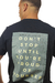 Camiseta Dont Stop Preta - loja online