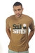 Camiseta Estonada Music Marrom na internet