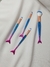 kit 4 Pincéis Maquiagem Sereia Macio - comprar online
