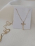 Colar Masculino Cruz Dourado - comprar online