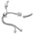 Brazalete Pandora de Plata Adaptable Marcado - comprar en línea