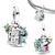 Charm Monsters Inc. de Disney Plata - She Moda
