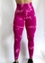 Calza Batik Tie dye Fucsia - Seamless Premium con frunce y push up ULTIMA EN STOCK TALLE S - comprar online