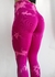 Calza Batik Tie dye Fucsia - Seamless Premium con frunce y push up ULTIMA EN STOCK TALLE S - tienda online