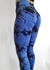 Calza Batik Tie dye Azul - Seamless Premium con frunce y push up - tienda online