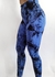 Calza Batik Tie dye Azul - Seamless Premium con frunce y push up en internet