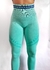 Calza Noe Turquesa Aqua- Seamless con franjas - comprar online