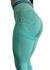 Calza Noe Turquesa Aqua- Seamless con franjas