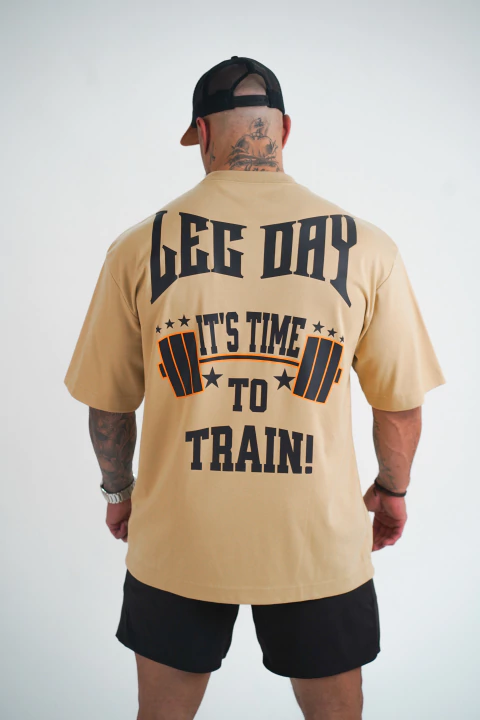 Imagem do CAMISETA OVERSIZED ESTAMPADA TREINO