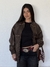 campera cuero over chocolate $72.900 ef-transf. - comprar online