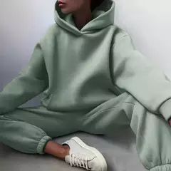 Conjunto moletom feminino confortável - loja online