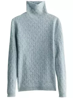 Blusa de lã gola alta para o inverno - Up Glow