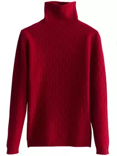 Blusa de lã gola alta para o inverno na internet