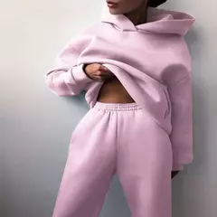 Conjunto moletom feminino confortável - comprar online