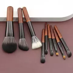 Kit de mini pincéis de maquiagem na internet