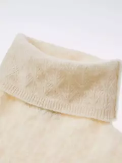 Blusa de lã gola alta para o inverno - comprar online