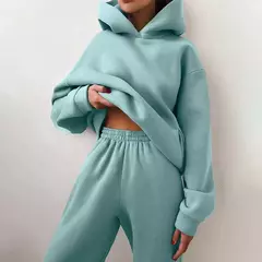 Conjunto moletom feminino confortável - Up Glow