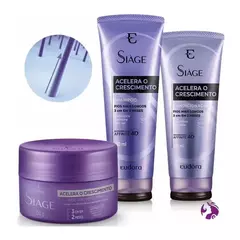 Siàge Acelera o Crescimento - Shampoo/ Condicionador/ e Máscara. - comprar online