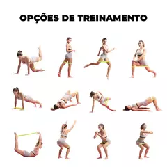 Fita Elástica de Resistência para Exercícios Físicos - comprar online