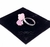 Anel ajustável com duas pontas de quartzo rosa pedra bruta - comprar online