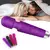 Vibrador Estimulador Masajeador 14cm Violeta