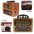 Radio Wood Grain con Bluetooth MEIER M-1930/1931