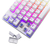 TECLADO T-DAGGER BORA RBG BLANCO S/B - Witech Mayorista