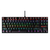 TECLADO REDRAGON KUMARA RAINBOW BLACK / WHITE