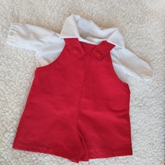 Jardineira para bebê reborn