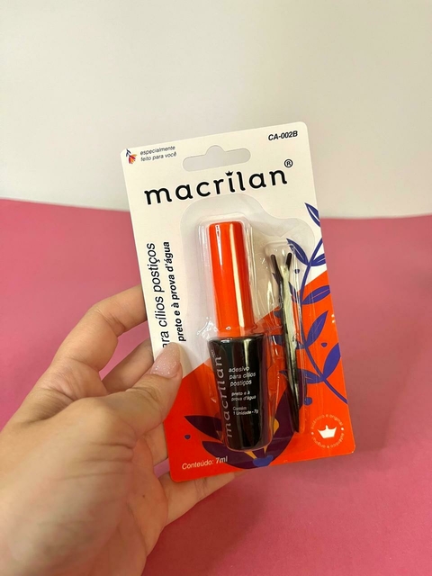 Cola Para Cílios Macrilan Preta