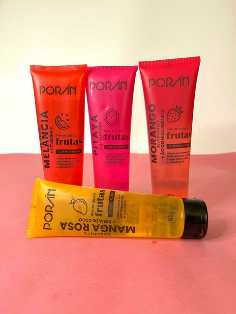 Sabonete Facial e Corporal Poran
