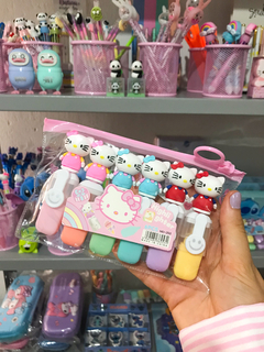 Kit Marca Texto Hello Kitty