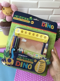 Meu primeiro kit de pintura Dino