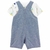 Set 2 piezas enterito jeans y remera velero - comprar online