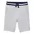 Short gris elastico franja