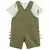 Set 2 Piezas Remera Mangas Cortas Enterito Dinosaurios - comprar online