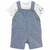 Set 2 piezas enterito jeans y remera velero