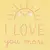 Set 3 piezas body remera musculosa y short "i love you more" en internet