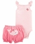 Set 2 piezas body musculosa y short ballena