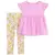 Set 2 Piezas Remera Mangas Cortas Pantalon