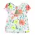 Remera manga corta Floral