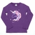 Remera mangas largas Unicornio