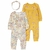 Set 3 piezas pijama algodón y vincha mariposas