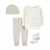 SET 4 PIEZAS REMERA MANGAS LARGA PANTALON GORRO Y MEDIAS ELEFANTES