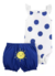 Set 2 piezas body lunares y short sol